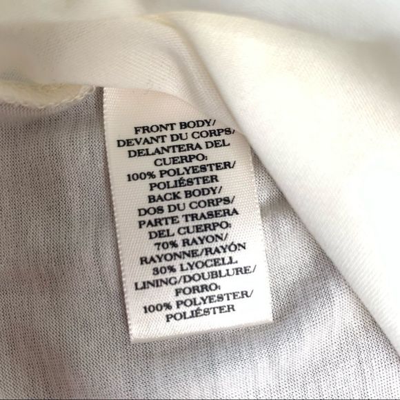 Ann Taylor Sleeveless White Circle Cut Top Small - Picture 12 of 16